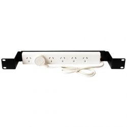 19 inch 6 Way Recessed HPM Power Board - Rack Mountable