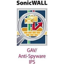 Gateway Anti-Virus Anti Spyware & IPS for NSA E6500 Series 2-Year