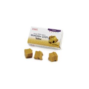 Fuji Xerox 108R00662 3 Pack Yellow Colourstix (3.4K) - GENUINE