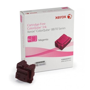 Xerox CQ8870 Magenta Ink Sticks - 6 pack = 17,300 pages