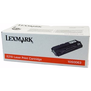 Lexmark 10S0063 Original Mono Toner Cartridge (2.5K) - GENUINE