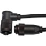 2m LC-LC 10Gb 50/125 OM3 Duplex Multimode Fiber Optic Cable (TAA Compliant) Aqua