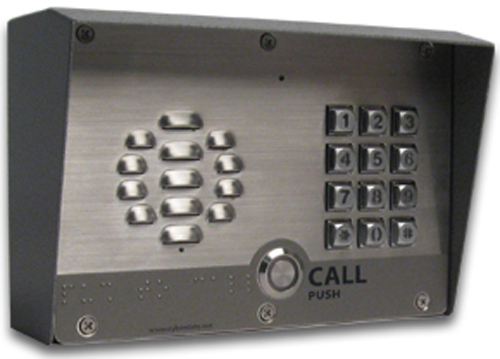 VoIP Intercom/Access Controller with Keypad PoE Powered with