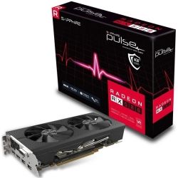 Sapphire AMD Pulse RX 580 4GB OC Gaming PCIe Video Graphics Card