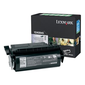 Lexmark 12A5845 Original Mono Prebate Toner Cartridge - GENUINE