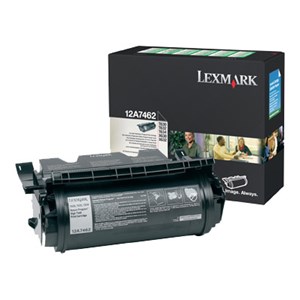 Lexmark 12A7462 Original Mono Prebate Toner Cartridge (21K) - GENUINE