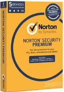 NORTON SECURITY PREMIUM 5 Device 1 year