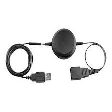 LINK200e Jabra Link 220 USB Adapter USB Connection  NO Buttons  Converts Corded Telephony Headsets
