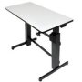 Workfit-D Sit-Stand Desk (Light-Grey Surface)
