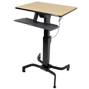 Workfit-PD Sit-Stand Desk Birch _