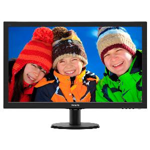 Philips Monitor 27" 16:9 LED, 273V5LHAB, 1920x1080, Input: VGA/HDMI/DVI,VESA, Speakers , 3YR Wty