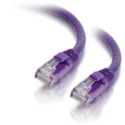 C2G 7ft Cat6 Snagless Unshielded (UTP) Network Patch Ethernet Cable Purple