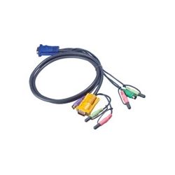 Aten 1.8m PS/2 KVM Cable with Audio to suit CS173xB, CS173xA, CS175x