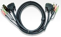 Aten 2L-7D03U DVI KVM Cable 3m