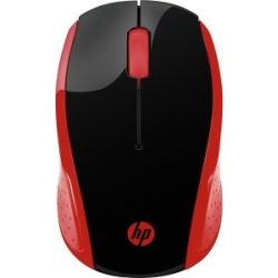 HP 200 Emprs Red Wireless Mouse