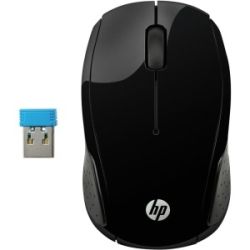 HP 200 Black Wireless Mouse