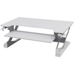 WORKFIT TL WHITE SIT STAND TABLETOP.