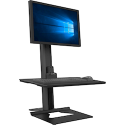 Maclocks Reach SIT-Stand Single Monitor Ergonomic Workstation