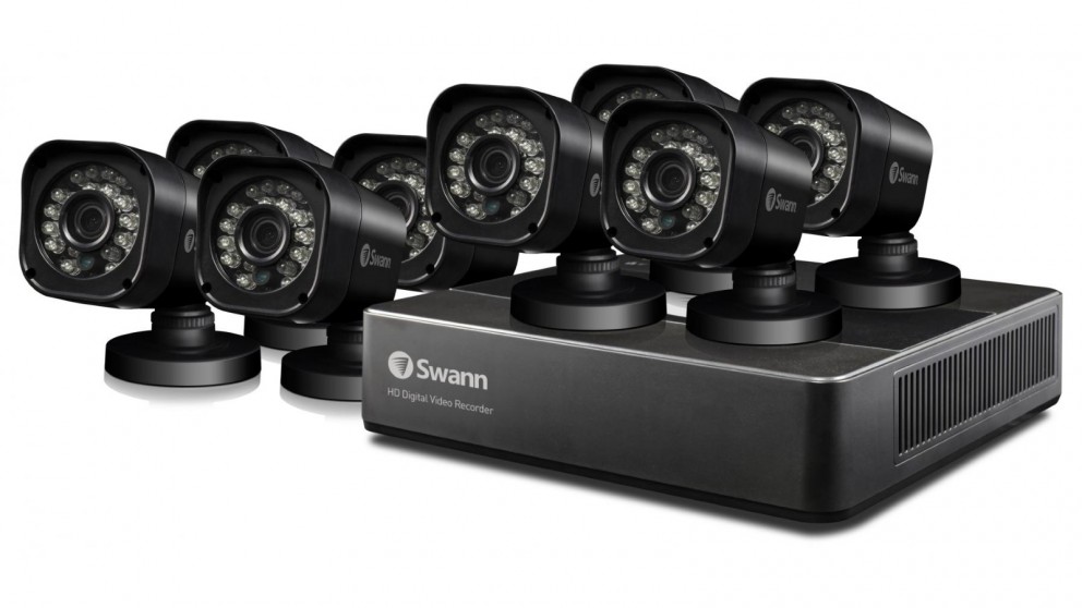 Swann DVR8-159 8 Channel Home Security System with 8 Cameras