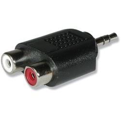 3.5mm Stereo Male to 2 x RCA Female Audio Adapter
