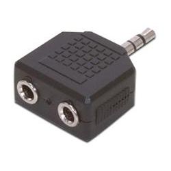 3.5mm Stereo Male to 2 x 3.5mm Stereo Female Audio Adapter