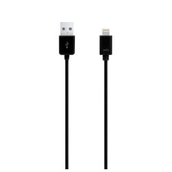 3Sixt Charge and Sync Cable 1.0m - Lightning - Black