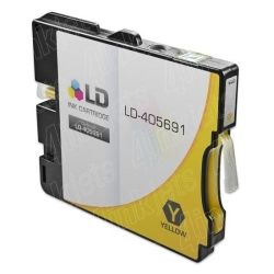 Lanier 405691 Yellow Gels Ink Cartridge - GENUINE