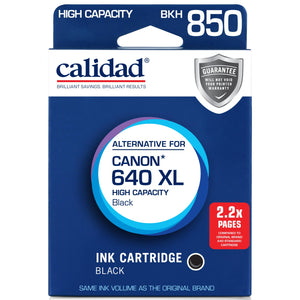 Calidad High Yield Alternative Ink Cartridge for Canon PG-640XL (Black)