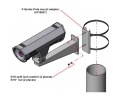 F-series pole mount adaptor (fits with wall mount adaptor)