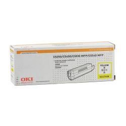 Oki 42127458 Yellow Toner Cartridge (5K) - GENUINE