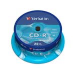 Verbatim 43432 Spindle 700MB (25Pk)