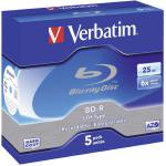 Verbatim BD-R 25GB LTH 5PK Jewel Case 6X