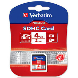 Verbatim SDHC 4GB (Class 10)