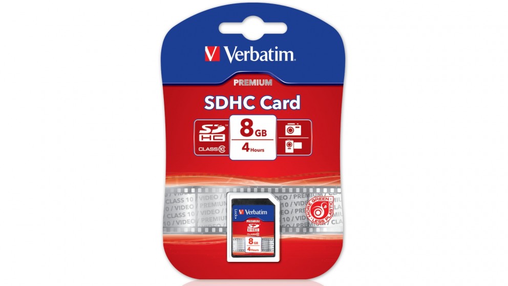 Verbatim 43961 8GB SDHC Class 10