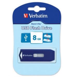Verbatim 44093 8GB Store'n'Go USB Drive (Promo Retractable)