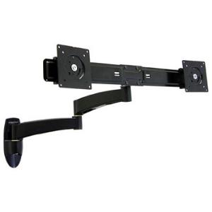 200 Series Dual Monitor Arm Black