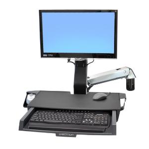 ERGOTRON SIT-STAND STYLEVIEW COMBO ARM W/SURFACE