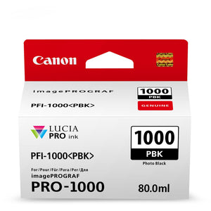 Canon PFI-1000PBK Ink Cartridge (Black)