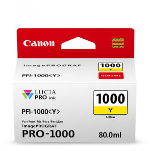 Canon PFI-1000Y Ink Cartridge (Yellow)