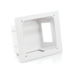 REB - RECESSED ENTERTAINMENT BOX - INCLUDES LOW PROFILE FRAME / COVER