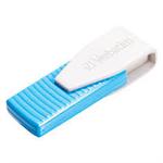 Verbatim Store'n'Go USB Drive Swivel 8GB - Blue