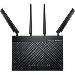 ASUS 4G-AC68U Wireless LTE Modem Router, AC1900, 3G/4Gsupport, 4G LTE and Gigabit Ethernet dual-WAN, MU-MIMO, Smart QoS, SIMU/USIM card support,