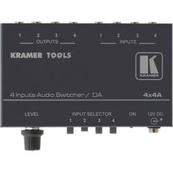 4X1 Audio Switcher 1:4 Audio DA