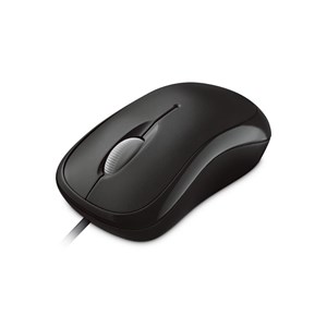 MICROSOFT WIRED BASIC USB OPTICAL MOUSE - OEM PACK (BLACK)