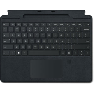 Microsoft Surface Pro Signature Keyboard with Fingerprint Reader (Black)