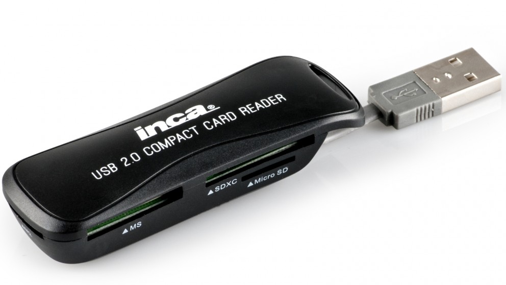 Inca USB 2.0 SD mSD Pen Card Reader