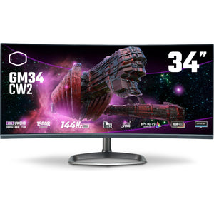 Cooler Master GM34-CW2 34 UWQHD 165Hz Curved Gaming Monitor