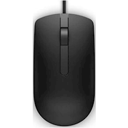 Dell Optical Mouse - MS116 - Black