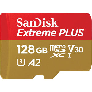 Sandisk Extreme Plus micro SDXC 128GB Memory Card