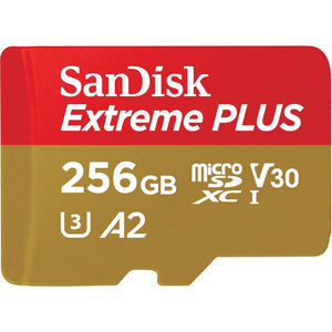 Sandisk Extreme Plus micro SDXC 256GB Memory Card